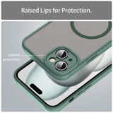 Husa de protectie Techsuit HaloFrost II MagSafe compatibil cu iPhone 14 Plus, Verde