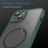 Husa de protectie Techsuit HaloFrost II MagSafe compatibil cu iPhone 14 Plus, Verde