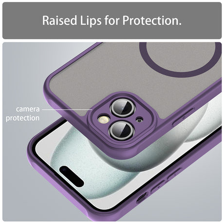 Husa de protectie Techsuit HaloFrost II MagSafe compatibil cu iPhone 14 Plus, Mov