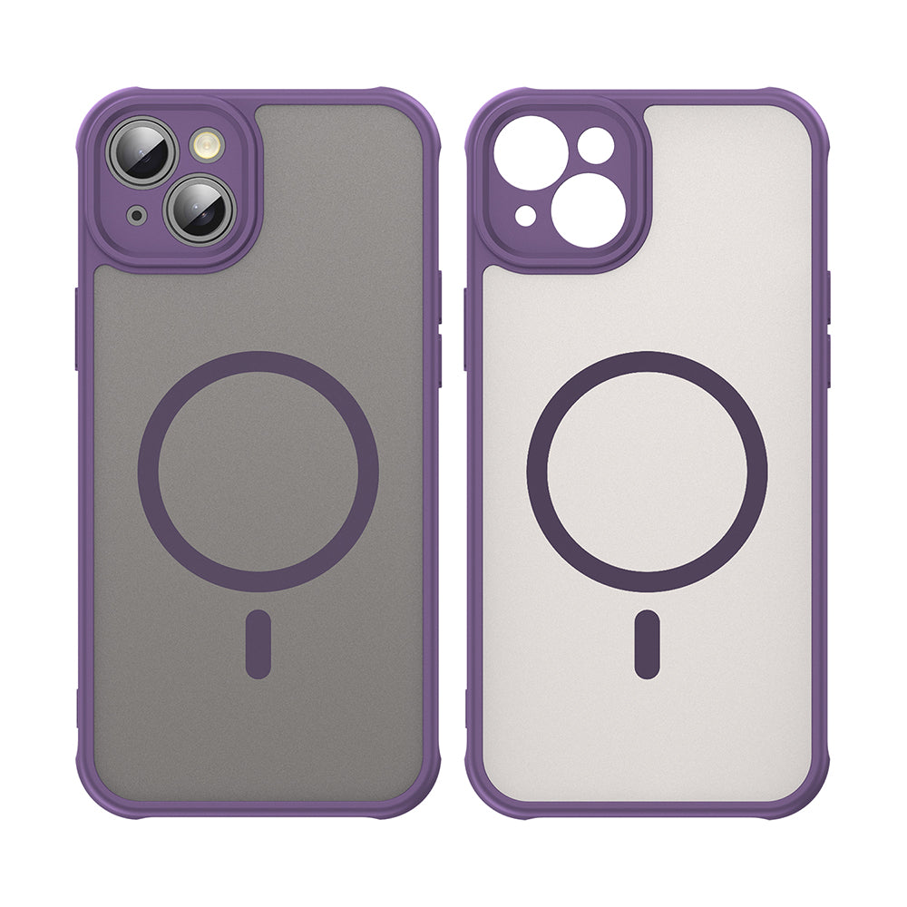 Husa de protectie Techsuit HaloFrost II MagSafe compatibil cu iPhone 14 Plus, Mov