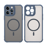 Husa de protectie Techsuit HaloFrost II MagSafe compatibil cu iPhone 14 Pro, Bleumarin