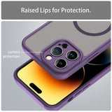 Husa de protectie Techsuit HaloFrost II MagSafe compatibil cu iPhone 14 Pro, Mov