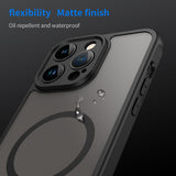 Husa de protectie Techsuit HaloFrost II MagSafe compatibil cu iPhone 14 Pro Max, Negru