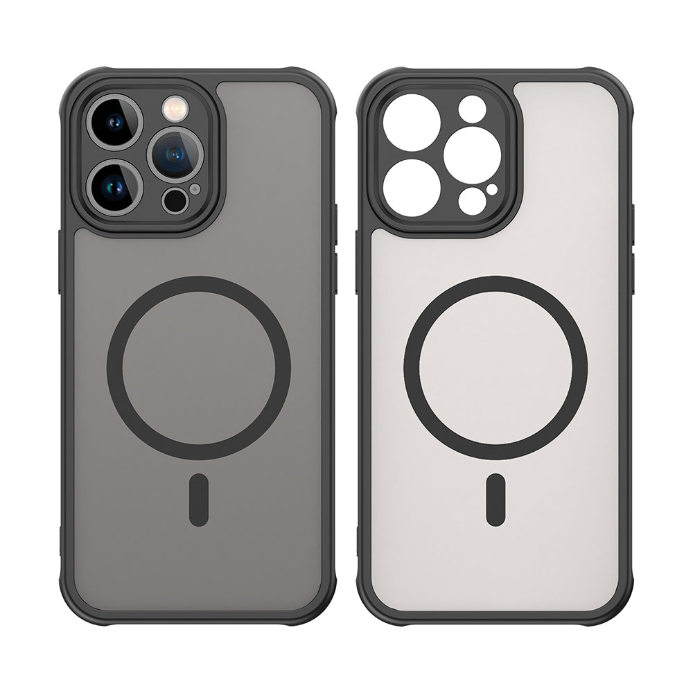 Husa de protectie Techsuit HaloFrost II MagSafe compatibil cu iPhone 14 Pro Max, Negru