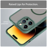 Husa de protectie Techsuit HaloFrost II MagSafe compatibil cu iPhone 14 Pro Max, Verde
