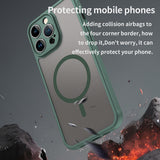Husa de protectie Techsuit HaloFrost II MagSafe compatibil cu iPhone 14 Pro Max, Verde
