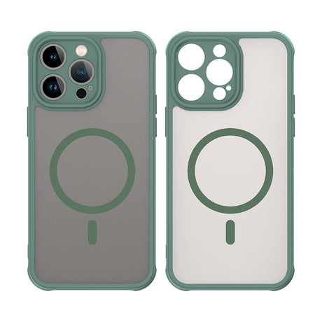 Husa de protectie Techsuit HaloFrost II MagSafe compatibil cu iPhone 14 Pro Max, Verde