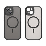 Husa de protectie Techsuit HaloFrost II MagSafe compatibil cu iPhone 15, Negru
