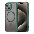 Husa de protectie Techsuit HaloFrost II MagSafe compatibil cu iPhone 15 Plus, Verde
