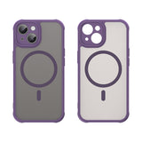 Husa de protectie Techsuit HaloFrost II MagSafe compatibil cu iPhone 15 Plus, Mov