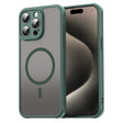 Husa de protectie Techsuit HaloFrost II MagSafe compatibil cu iPhone 15 Pro, Verde