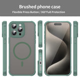 Husa de protectie Techsuit HaloFrost II MagSafe compatibil cu iPhone 15 Pro, Verde