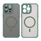 Husa de protectie Techsuit HaloFrost II MagSafe compatibil cu iPhone 15 Pro, Verde