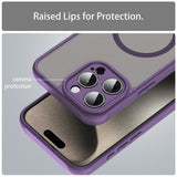 Husa de protectie Techsuit HaloFrost II MagSafe compatibil cu iPhone 15 Pro, Mov