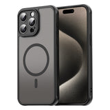 Husa de protectie Techsuit HaloFrost II MagSafe compatibil cu iPhone 15 Pro Max, Negru