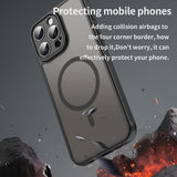 Husa de protectie Techsuit HaloFrost II MagSafe compatibil cu iPhone 15 Pro Max, Negru
