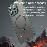 Husa de protectie Techsuit HaloFrost II MagSafe compatibil cu iPhone 15 Pro Max, Verde