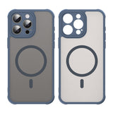 Husa de protectie Techsuit HaloFrost II MagSafe compatibil cu iPhone 15 Pro Max, Bleumarin