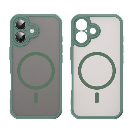 Husa de protectie Techsuit HaloFrost II MagSafe compatibil cu iPhone 16 Plus, Verde