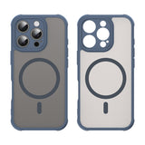 Husa de protectie Techsuit HaloFrost II MagSafe compatibil cu iPhone 16 Pro, Bleumarin