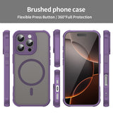Husa de protectie Techsuit HaloFrost II MagSafe compatibil cu iPhone 16 Pro, Mov