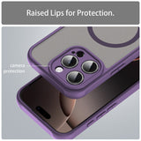 Husa de protectie Techsuit HaloFrost II MagSafe compatibil cu iPhone 16 Pro, Mov