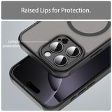 Husa de protectie Techsuit HaloFrost II MagSafe compatibil cu iPhone 16 Pro Max, Negru