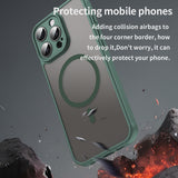 Husa de protectie Techsuit HaloFrost II MagSafe compatibil cu iPhone 16 Pro Max, Verde
