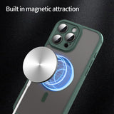 Husa de protectie Techsuit HaloFrost II MagSafe compatibil cu iPhone 16 Pro Max, Verde