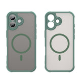 Husa de protectie Techsuit HaloFrost II MagSafe compatibil cu iPhone 17, Verde
