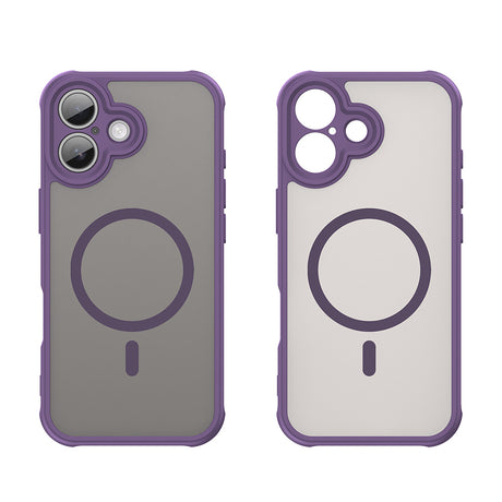 Husa de protectie Techsuit HaloFrost II MagSafe compatibil cu iPhone 17, Mov