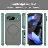 Husa de protectie Techsuit HaloFrost II MagSafe compatibil cu Google Pixel 9, Verde
