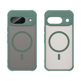 Husa de protectie Techsuit HaloFrost II MagSafe compatibil cu Google Pixel 9, Verde