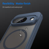 Husa de protectie Techsuit HaloFrost II MagSafe compatibil cu Google Pixel 9, Bleumarin