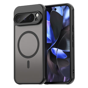 Husa de protectie Techsuit HaloFrost II MagSafe compatibil cu Google Pixel 9 Pro, Negru