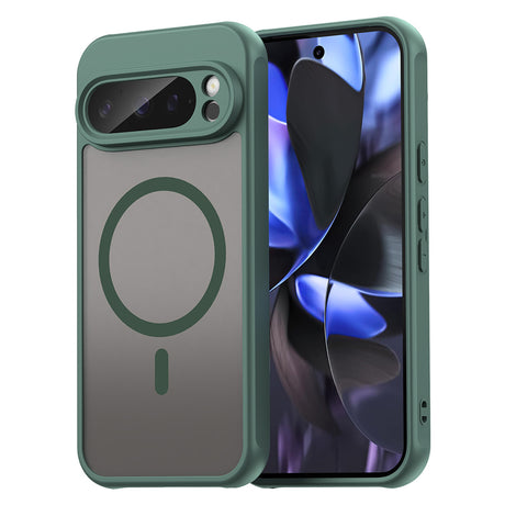 Husa de protectie Techsuit HaloFrost II MagSafe compatibil cu Google Pixel 9 Pro, Verde