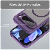 Husa de protectie Techsuit HaloFrost II MagSafe compatibil cu Google Pixel 9 Pro, Mov