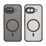 Husa de protectie Techsuit HaloFrost II MagSafe compatibil cu Google Pixel 9a, Negru