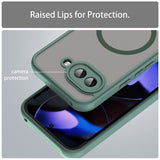 Husa de protectie Techsuit HaloFrost II MagSafe compatibil cu Google Pixel 9a, Verde