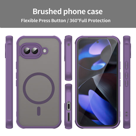 Husa de protectie Techsuit HaloFrost II MagSafe compatibil cu Google Pixel 9a, Mov
