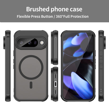 Husa de protectie Techsuit HaloFrost II MagSafe compatibil cu Google Pixel 10, Negru