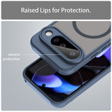 Husa de protectie Techsuit HaloFrost II MagSafe compatibil cu Google Pixel 10, Bleumarin