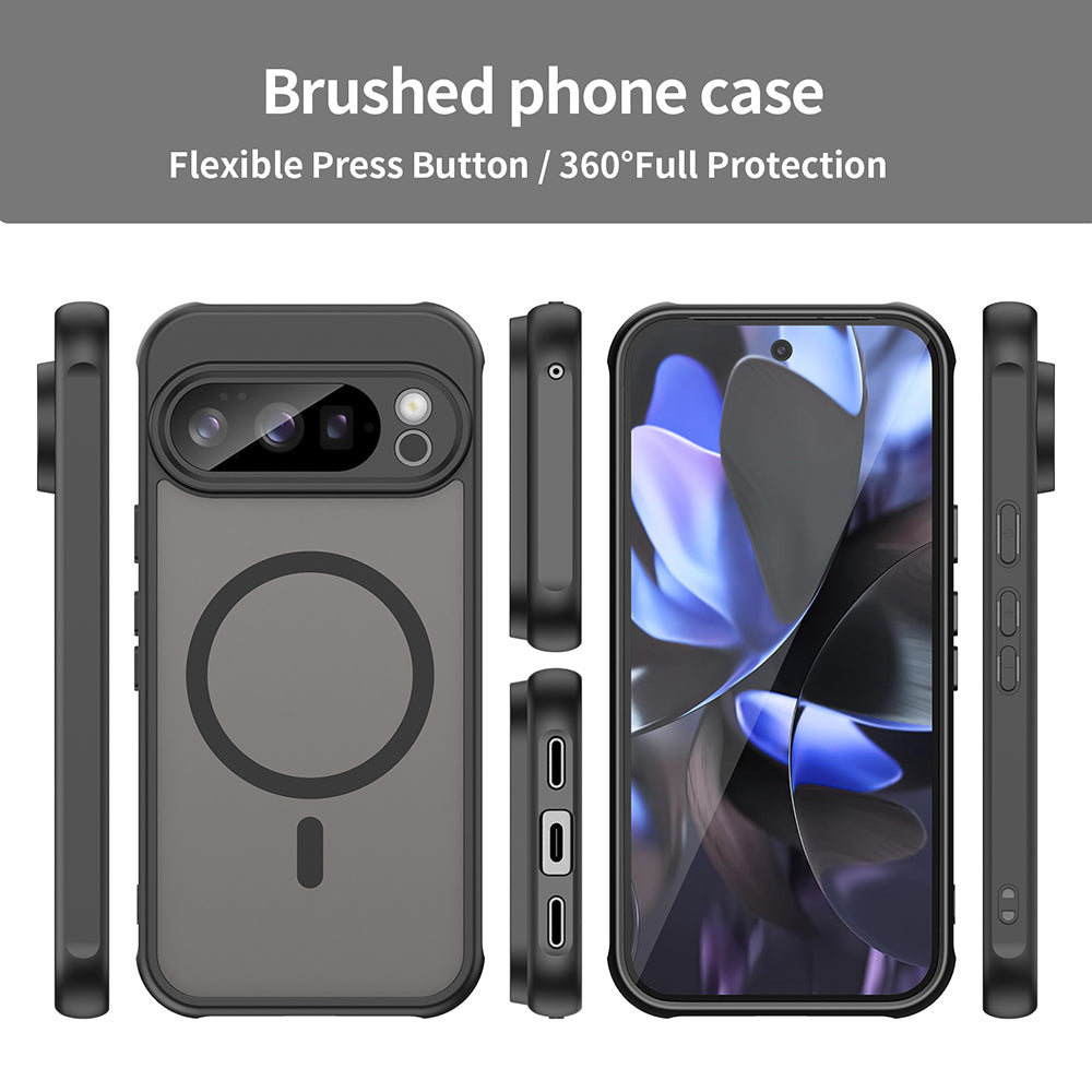 Husa de protectie Techsuit HaloFrost II MagSafe compatibil cu Google Pixel 10 Pro, Negru