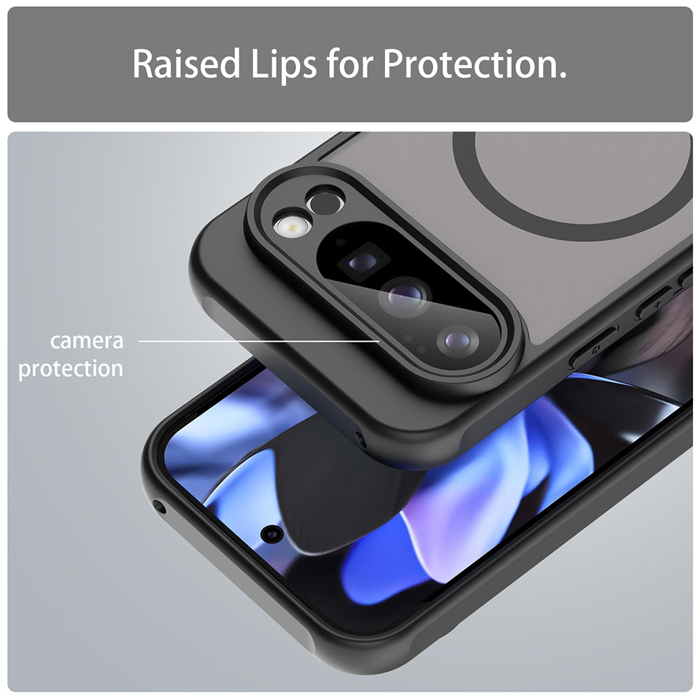 Husa de protectie Techsuit HaloFrost II MagSafe compatibil cu Google Pixel 10 Pro, Negru