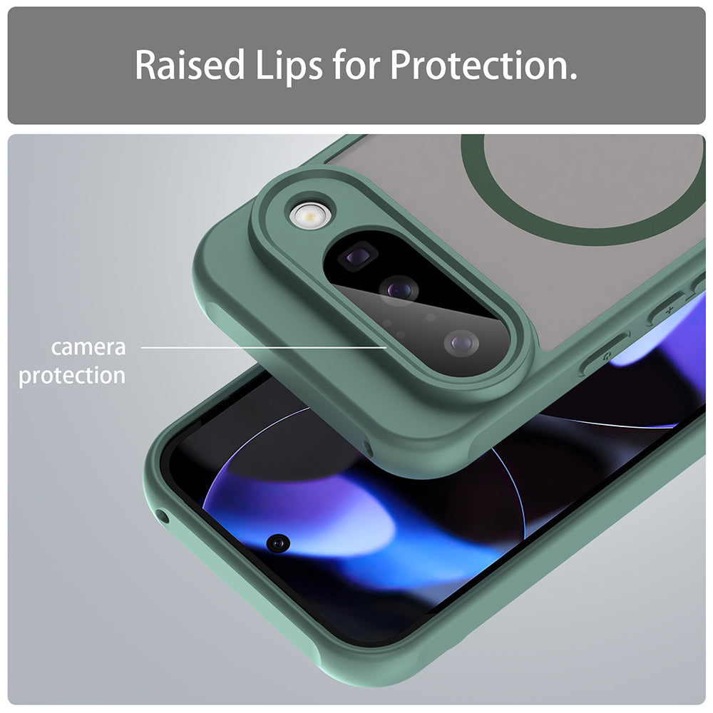 Husa de protectie Techsuit HaloFrost II MagSafe compatibil cu Google Pixel 10 Pro, Verde