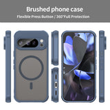 Husa de protectie Techsuit HaloFrost II MagSafe compatibil cu Google Pixel 10 Pro, Bleumarin