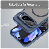 Husa de protectie Techsuit HaloFrost II MagSafe compatibil cu Google Pixel 10 Pro, Bleumarin