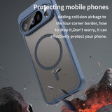 Husa de protectie Techsuit HaloFrost II MagSafe compatibil cu Google Pixel 10 Pro, Bleumarin