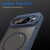 Husa de protectie Techsuit HaloFrost II MagSafe compatibil cu Google Pixel 10 Pro, Bleumarin
