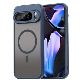 Husa de protectie Techsuit HaloFrost II MagSafe compatibil cu Google Pixel 10 Pro XL, Bleumarin